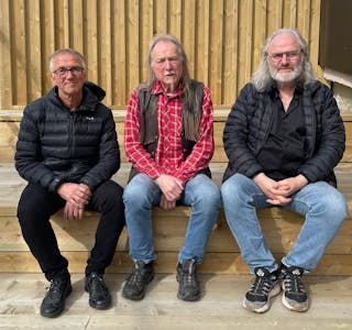 Trioen Gammal å Glømsk består av, fra venstre: Torstein Bang, Thorleif «Igor Kill» Larssen og Arvid Martinsen.